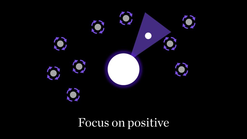 Focus on positive
